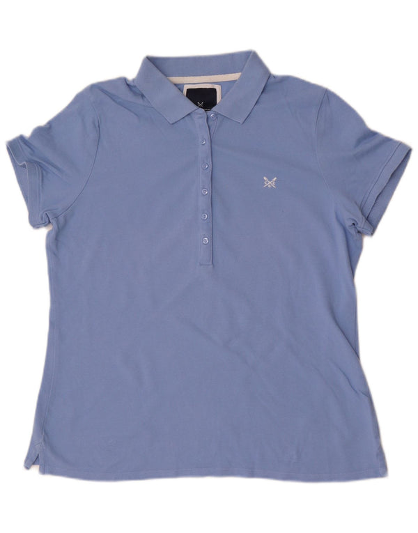 Crew Clothing Polo para mujer UK 46 Algodón azul grande