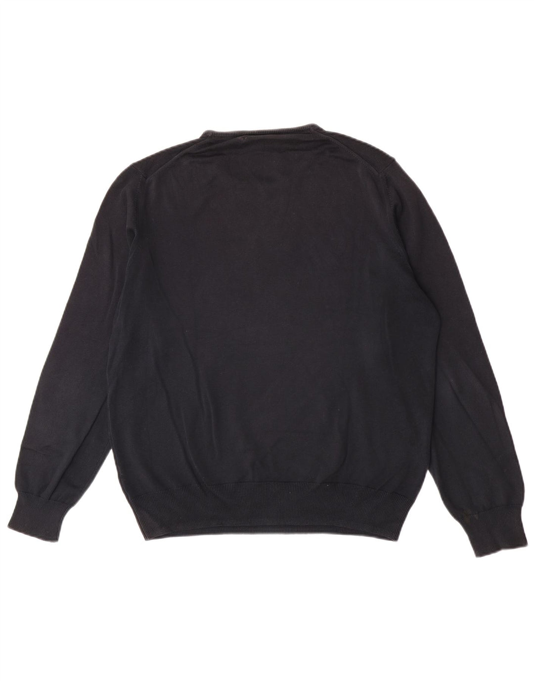 Zara Hombre Jersey De Cuello Redondo Jersey Grande Negro