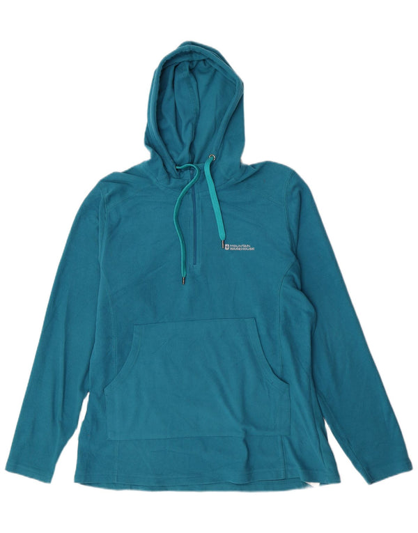Jersey polar con capucha para mujer Mountain Warehouse UK 46 Poliéster azul grande