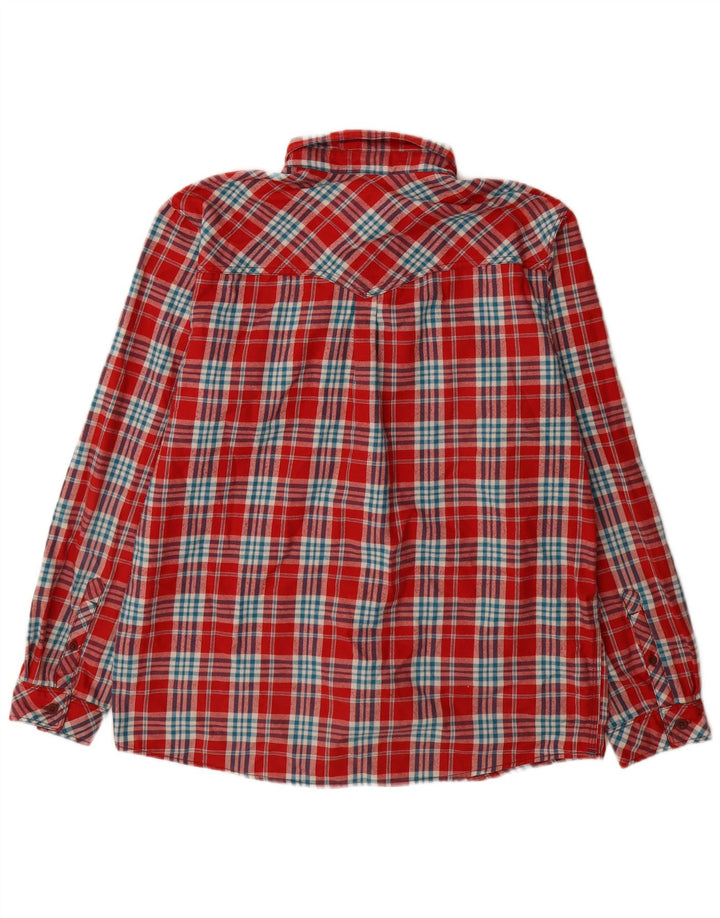 The North Face Camisa De Franela Para Hombre Poliéster A Cuadros Rojos Grandes