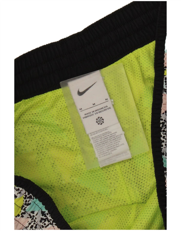 Pantalón corto deportivo Nike para hombre Poliéster geométrico multicolor mediano