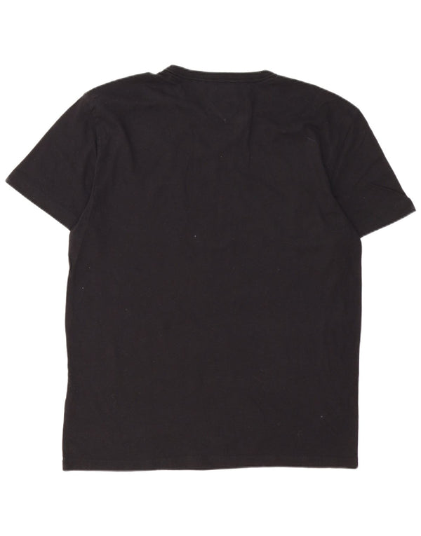 Camiseta Tommy Hilfiger Hombre Top Medium Negro Algodón