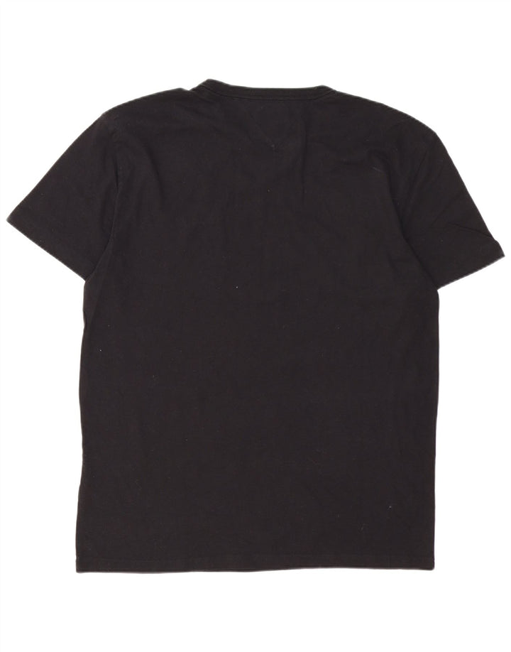 Camiseta Tommy Hilfiger Hombre Top Medium Negro Algodón