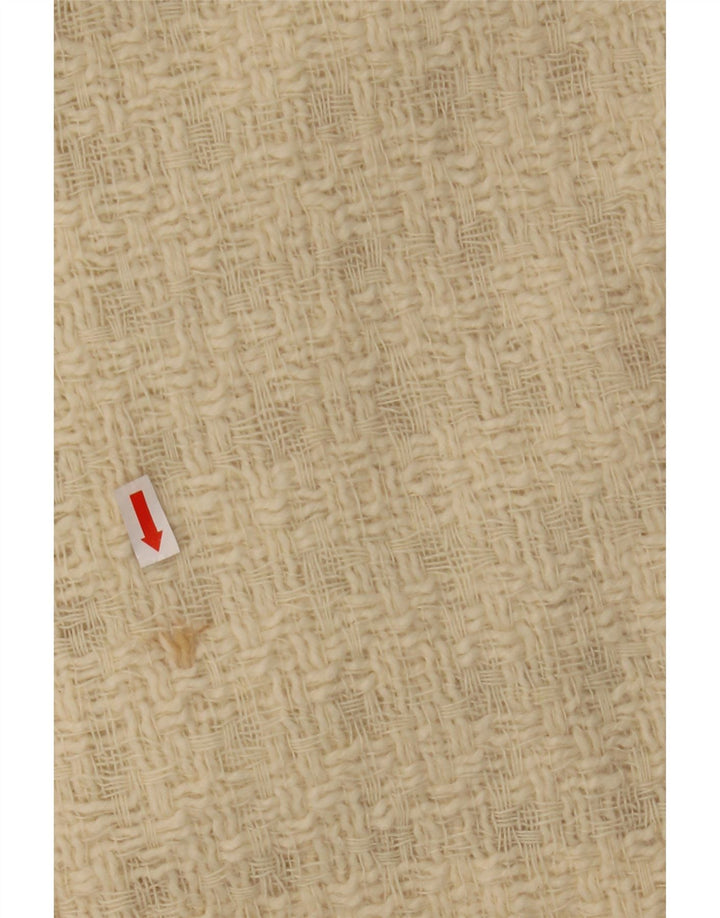 Abrigo exclusivo para mujer UK 40 Small Off White Check