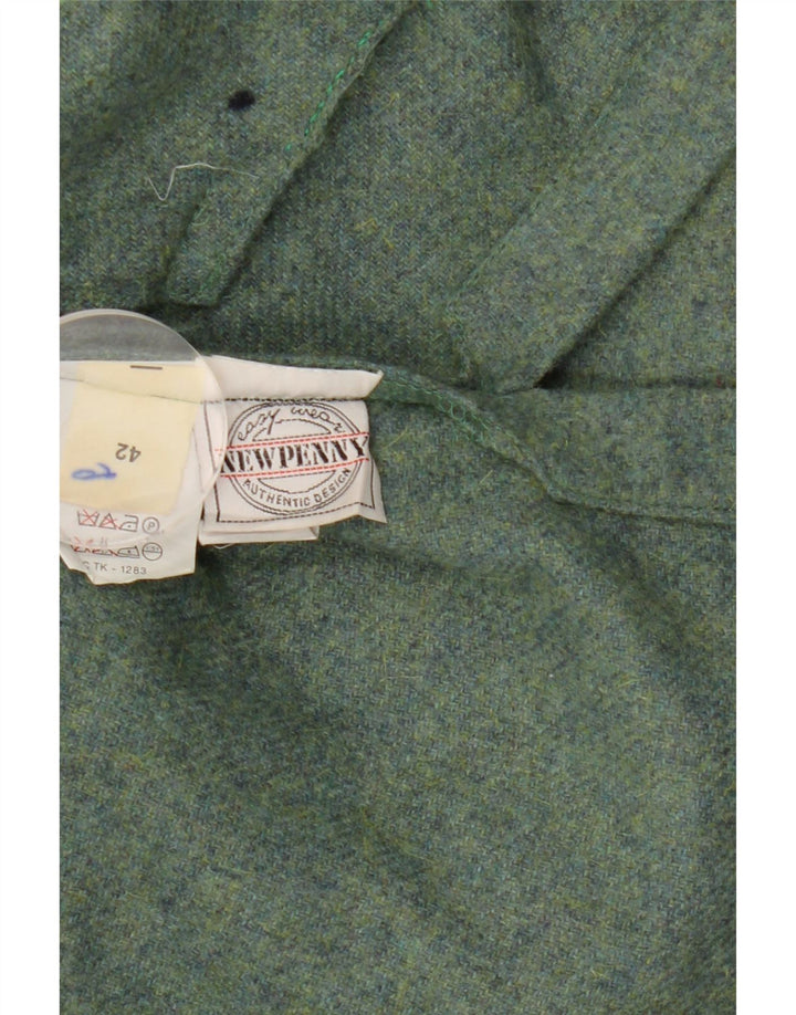 Nuevo Chaqueta utilitaria con capucha para mujer Penny IT 42 Lana verde medio
