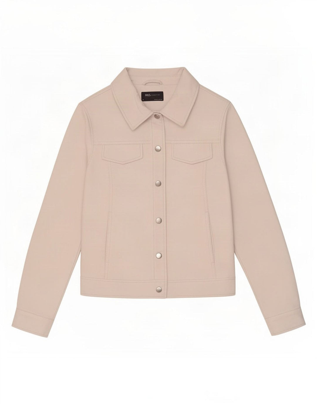 Marks & Spencer Chaqueta de piel sintética para mujer UK 8 Small Off White