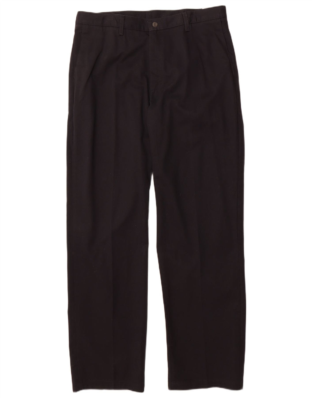 Pantalones chinos rectos Lee para hombre W36 L32 Algodón negro