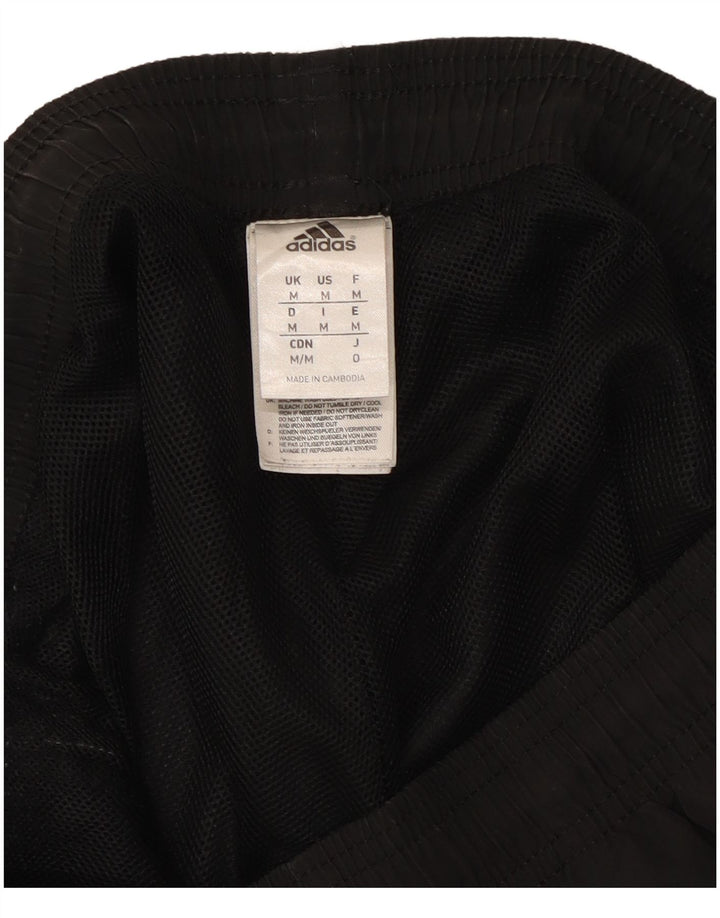 Pantalón Corto Deportivo Adidas Hombre Mediano Negro Poliéster