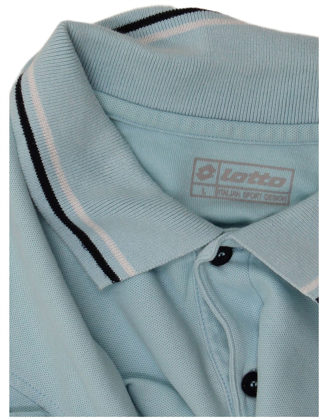 Polo Lotto Hombre Azul Grande