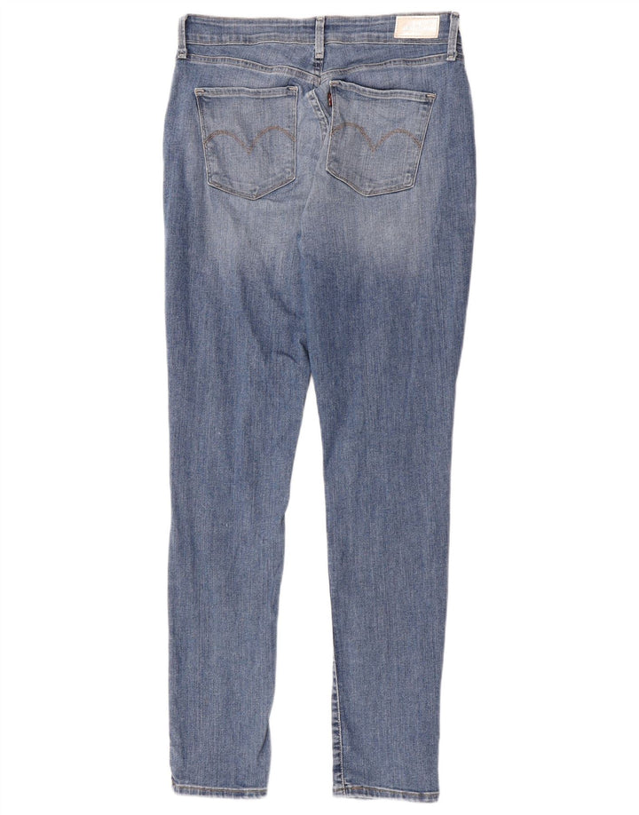 Vaqueros pitillo desgastados para mujer Levi's W29 L30 Algodón azul