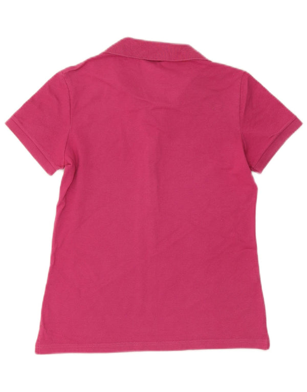 LACOSTE Polo para mujer EU 36 Pequeño Algodón rosa