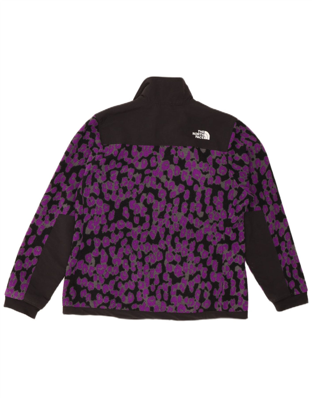 THE NORTH FACE Chaqueta polar para mujer UK 46 Large Purple Animal Print