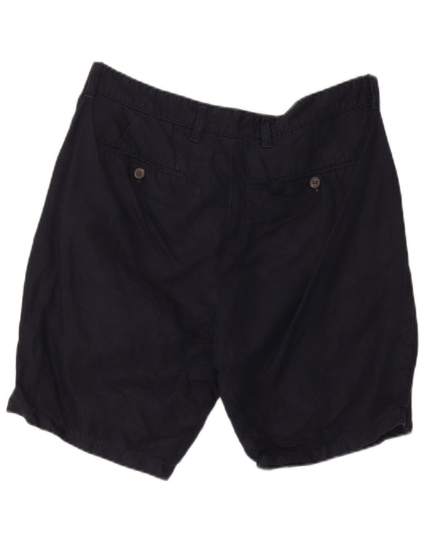 Marks & Spencer Pantalones cortos chinos para hombre W36 Grande Algodón azul marino