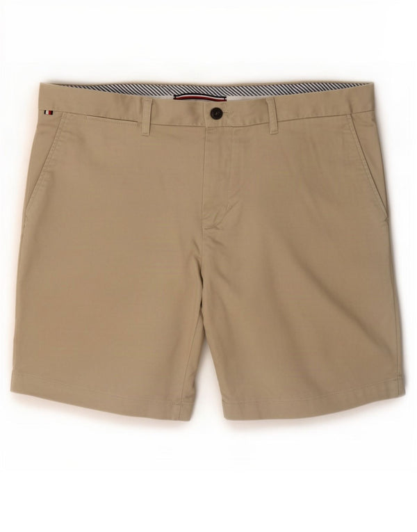 Tommy Hilfiger Pantalones cortos chinos para hombre W36 Algodón beige grande