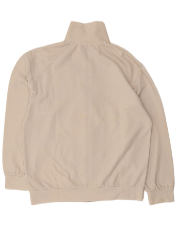 Levi's Mens Chándal Top Chaqueta Mediana De Algodón Blanco Roto