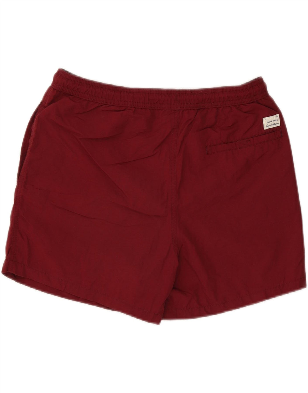 Jack & Jones Hombre Graphic Bañador Shorts Grande Poliéster Burdeos