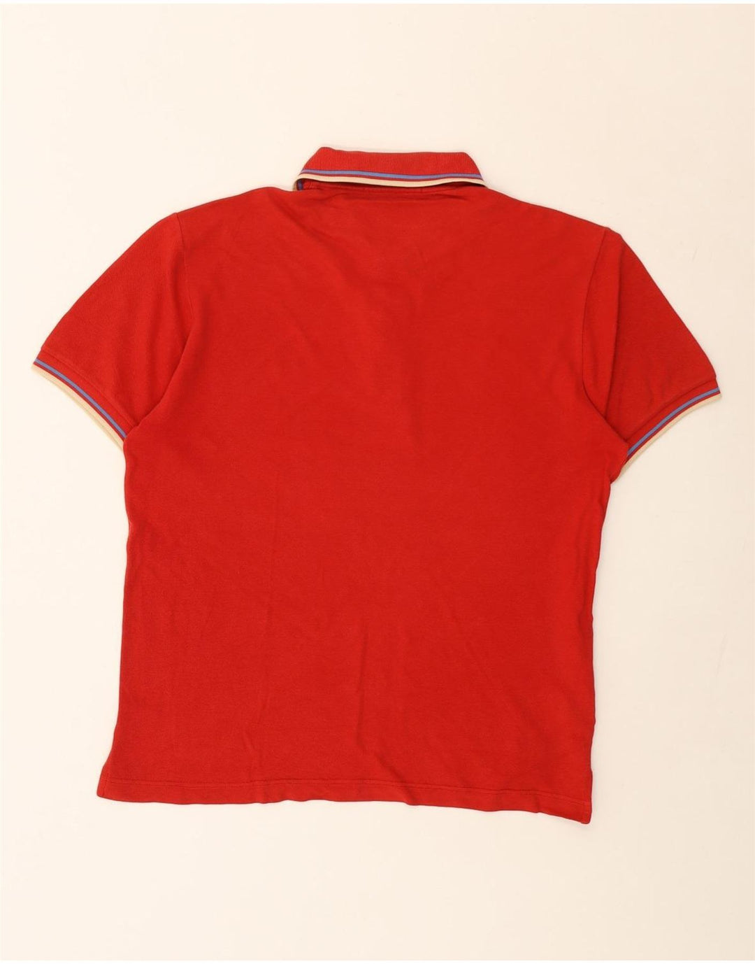 Polo Fred Perry Hombre Pequeño Algodón Rojo