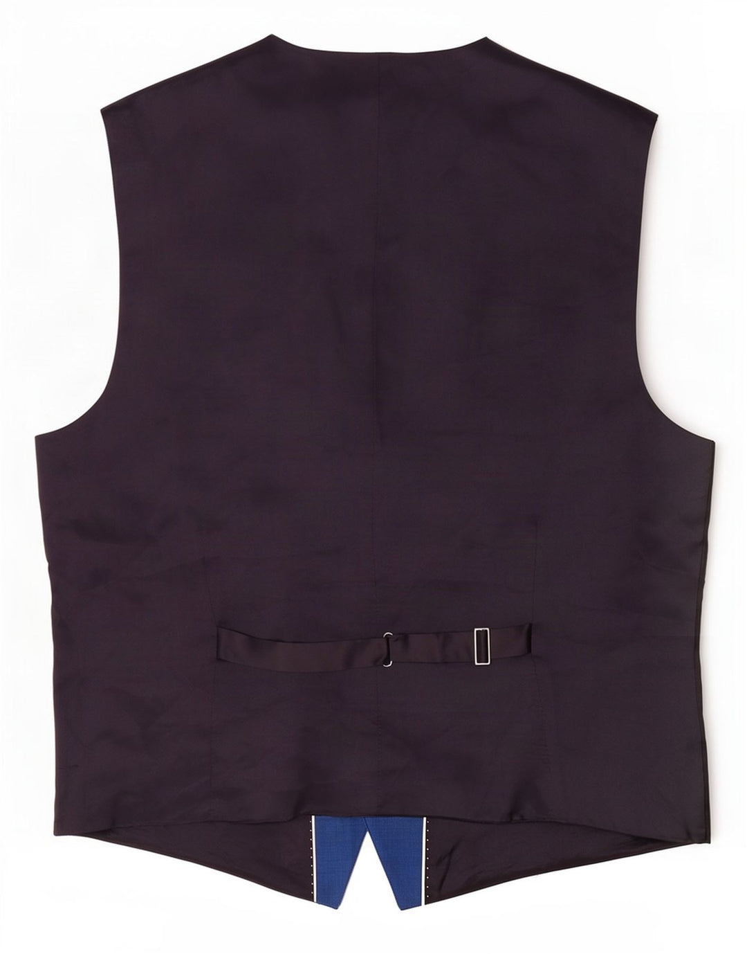 Chaleco de hombre Ben Sherman de lana color block azul pequeño