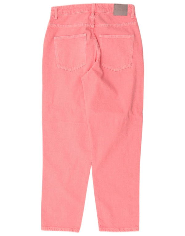 Zara Jeans Cónicos Para Mujer EU 38 Small W28 L28 Algodón Rosa
