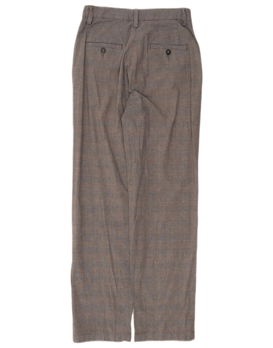 LEE Pantalones casuales rectos para mujer US 6 mediano W28 L29 gris pata de gallo