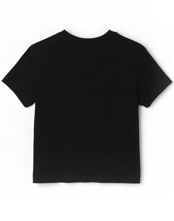 Vans - Camiseta corta con gráfico para mujer, talla 6, XS, color negro