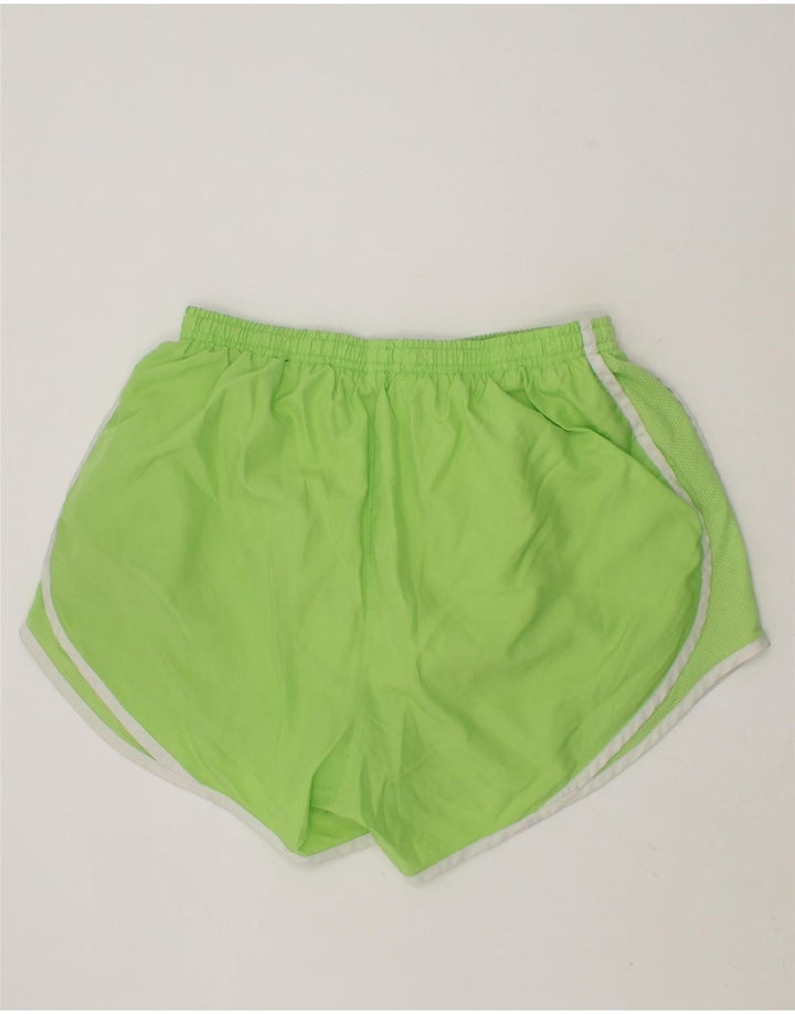 NIKE Boys Dri Fit Sport Shorts 10-11 Years Medium Green Polyester Vintage Nike and Second-Hand Nike from Messina Hembry 