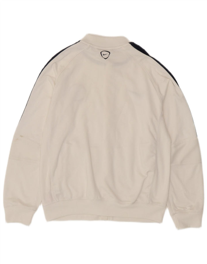 Nike Boys Inter Milan Chándal Top Chaqueta 12-13 años Grande Blanco
