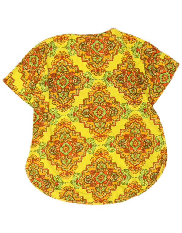Best Company Camiseta gráfica California para mujer UK 40 XL Amarillo Ikat