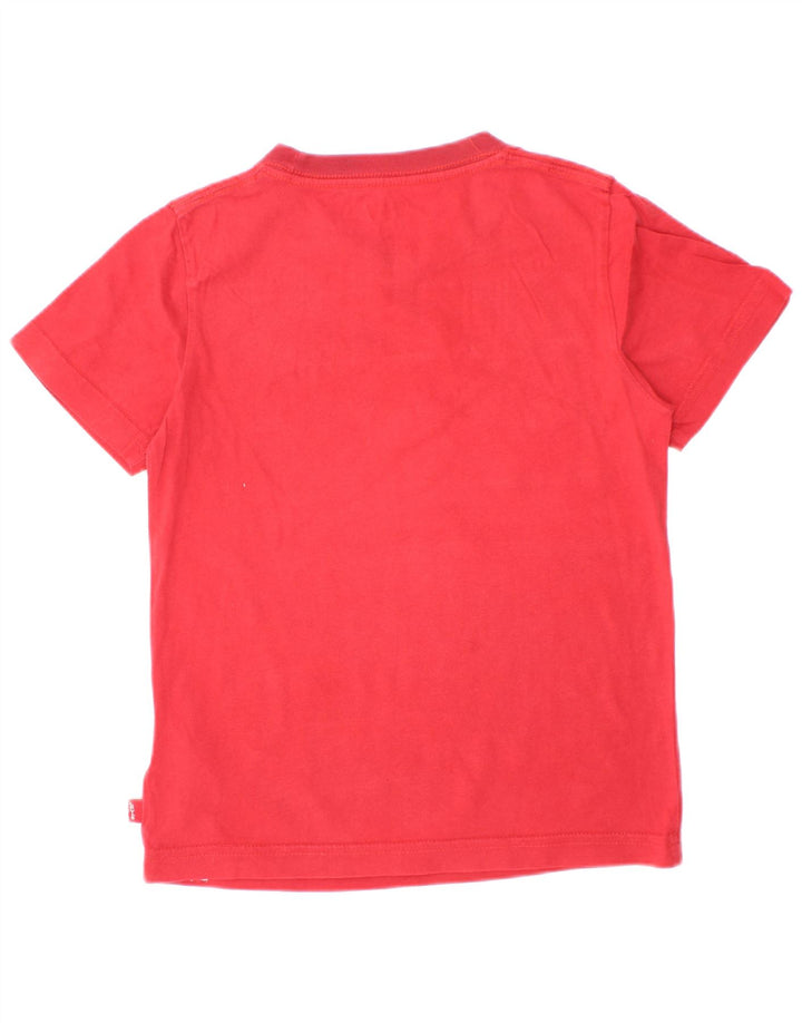 Levi's Camiseta gráfica para niño Top 5-6 años Rojo Algodón