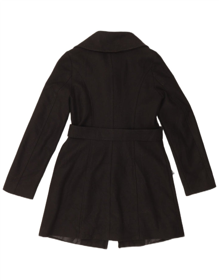 Abrigo Mujer Benetton IT 40 Small Lana Negro