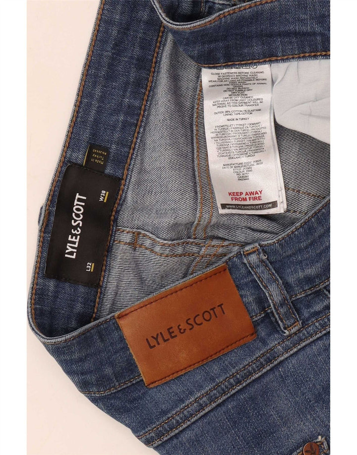 Vaqueros rectos para hombre Lyle & Scott W38 L32 Algodón azul