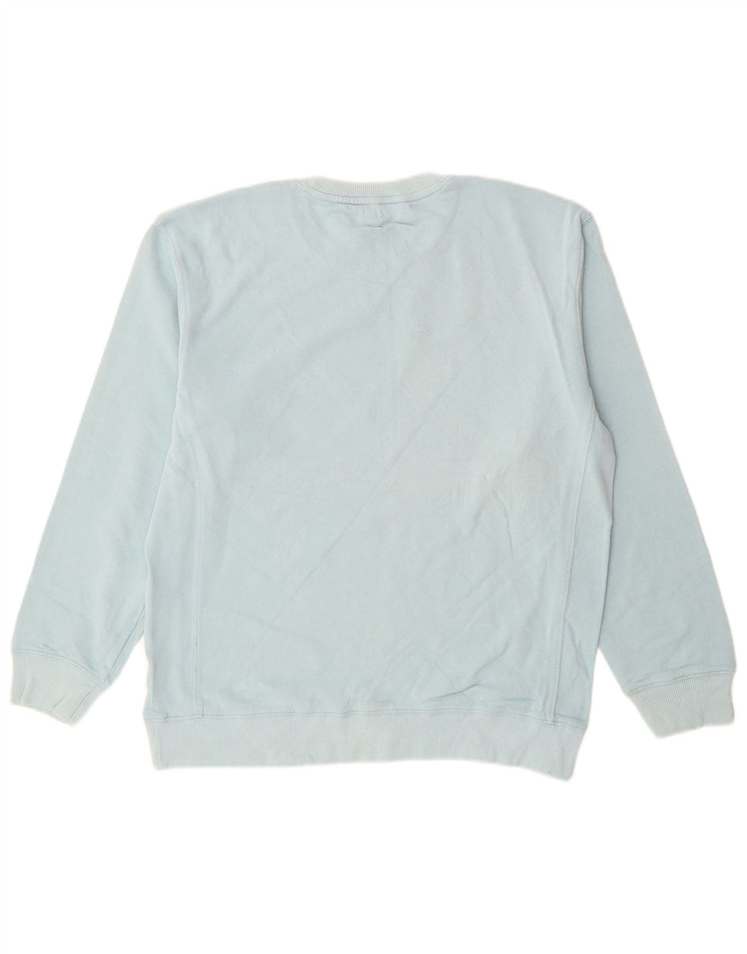 LEE Hombre Regular Fit Sudadera Jersey De Algodón Azul Medio