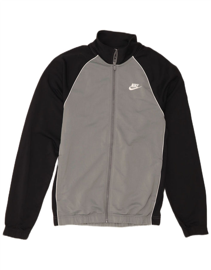 Nike Chaqueta de chándal para hombre XS Gris Colorblock Poliéster