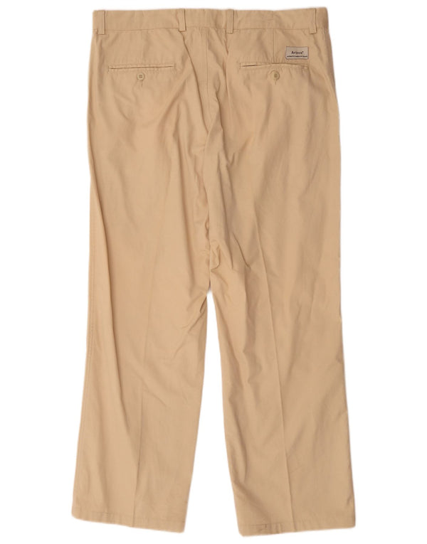 Pantalón chino recto Avirex para hombre W36 L29 Algodón beige