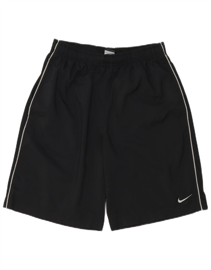 Pantalones cortos deportivos Nike Dri Fit para hombre Poliéster negro mediano