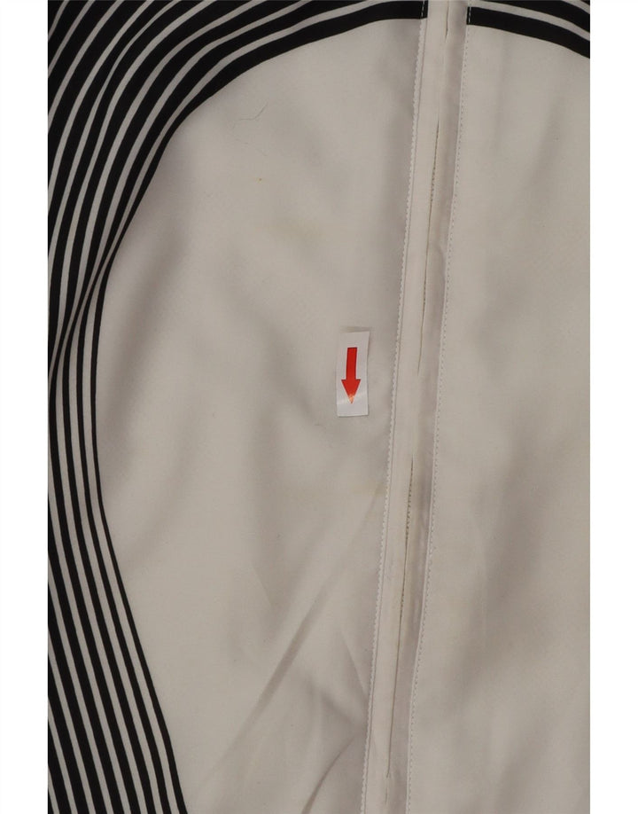 Adidas - Chaqueta de chándal para hombre, talla 42/43, poliéster color negro grande