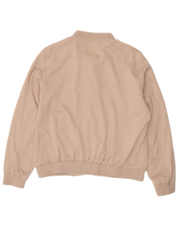 ZARA Cazadora Bomber Mujer ES 40 XL Poliéster Rosa
