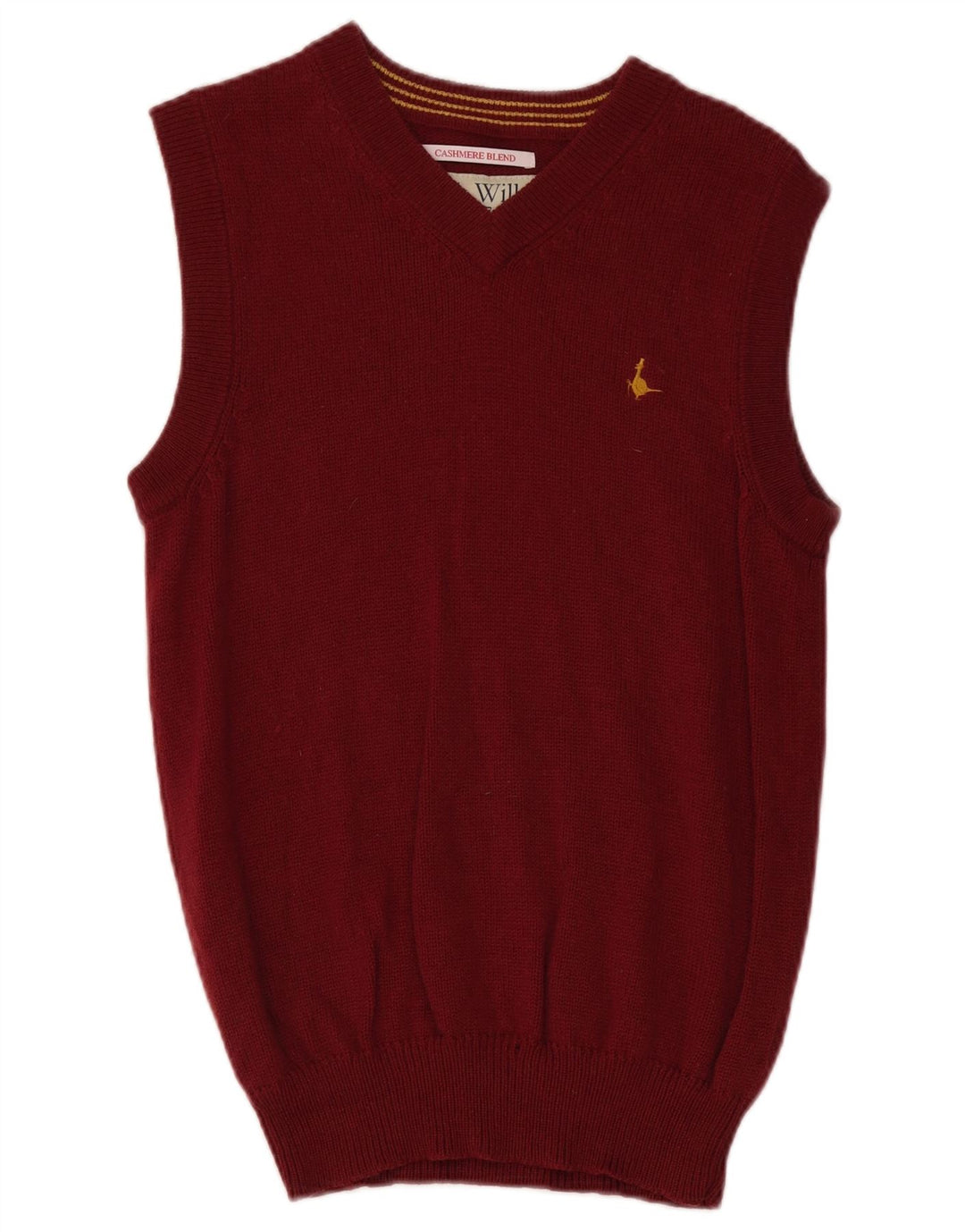Jack Wills - Camiseta sin mangas para hombre, talla grande, lana granate