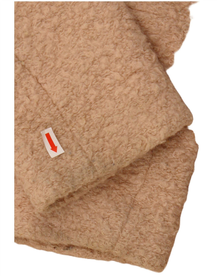 ZARA Mujer Trafaluc Abrigo Cruzado UK 44 Medio Beige