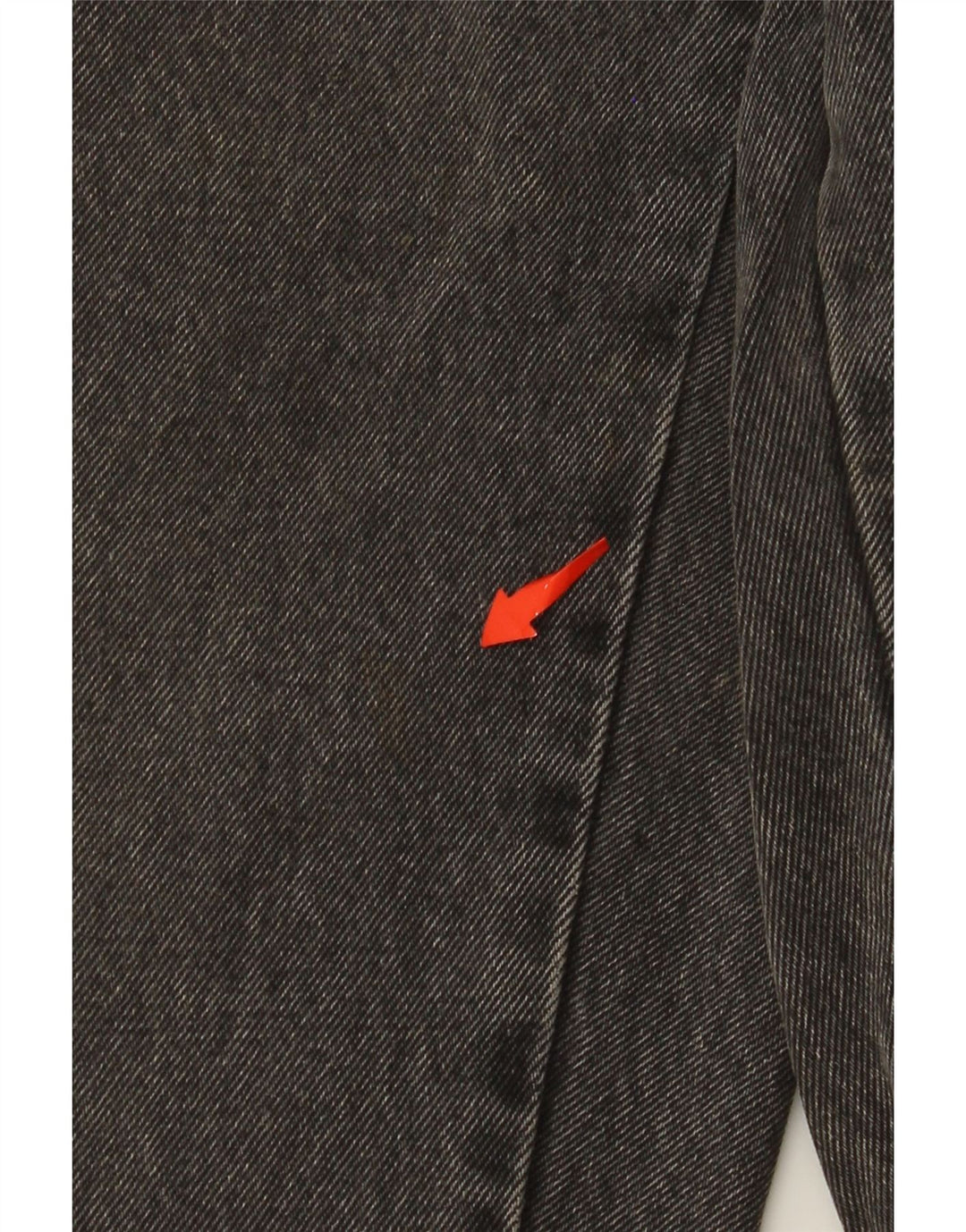 VINTAGE Vaqueros cónicos para mujer W32 L30 Gris