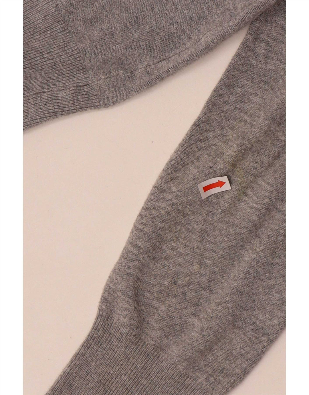 Marks & Spencer Suéter Cárdigan Elástico para Mujer UK 10 Pequeño Gris Moteado