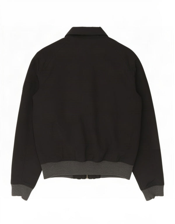 Chaqueta bomber con capucha para hombre Fat Face UK 36 Small Nylon negro