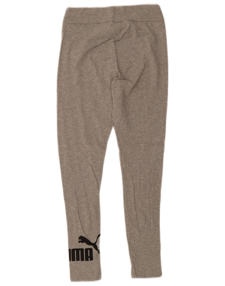 Puma Leggings gráficos para mujer UK 12 Gris medio