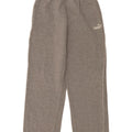 Puma Pantalones de chándal para niños 13-14 años, tamaño grande, algodón gris