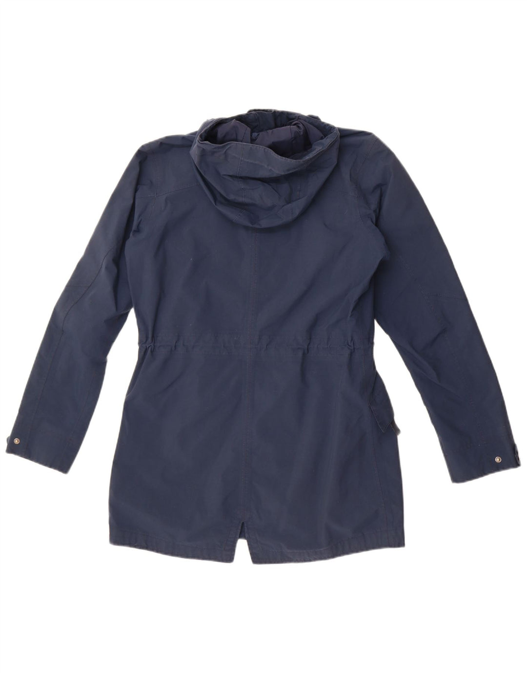 Jack Wolfskin Chaqueta cortavientos con capucha para mujer UK 8/10 Small Azul marino