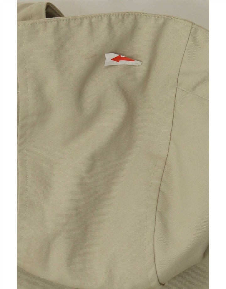Woolrich Chaqueta Anorak con capucha para hombre UK 38 Medium Khaki Colorblock