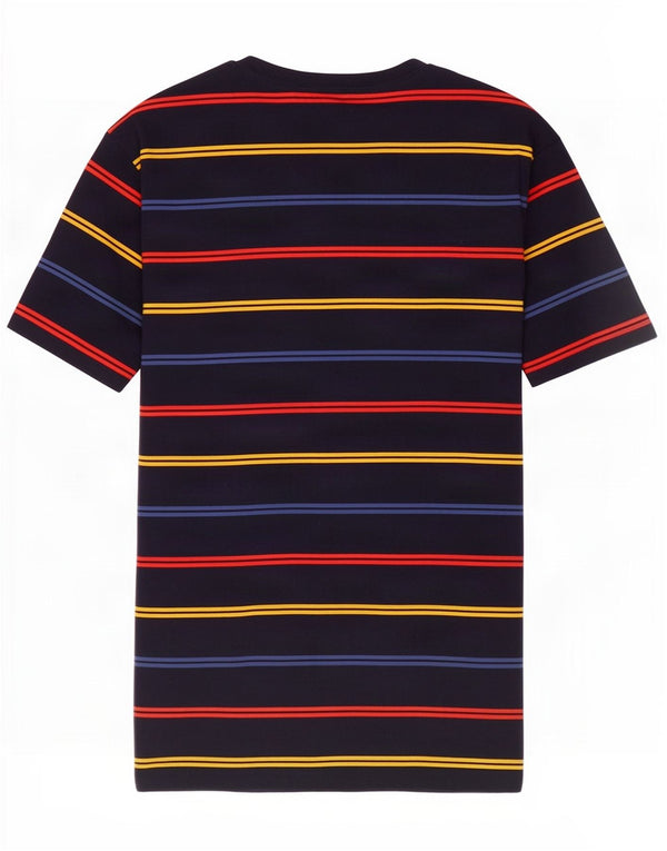 Camiseta Joules Hombre Top Medium Azul Marino Rayas Algodón