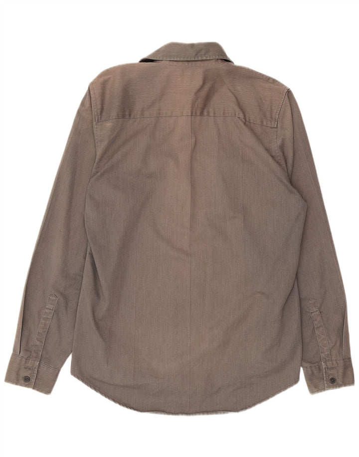 Camisa vaquera Levi's para hombre de algodón gris grande