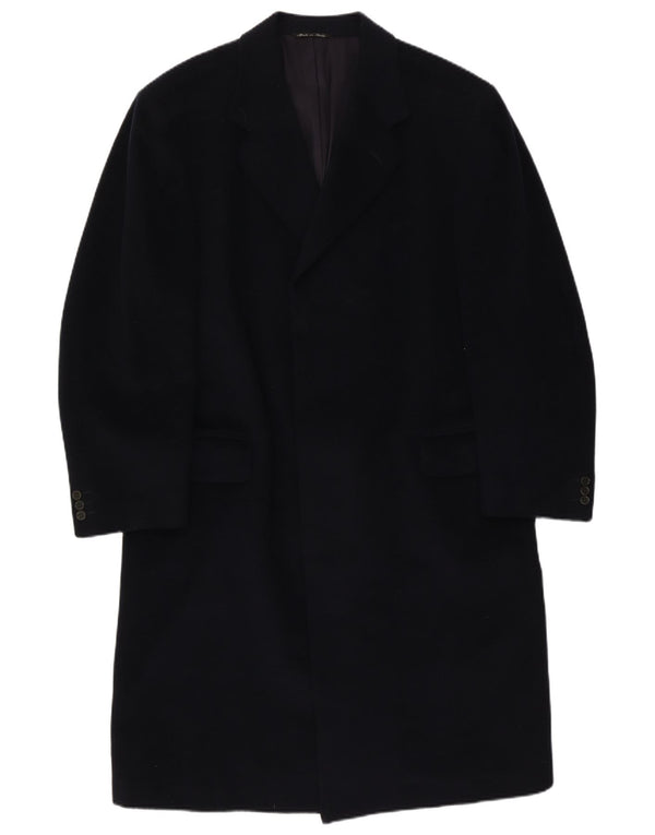Canali Abrigo para hombre IT 54 2XL Azul marino Lana Clásico