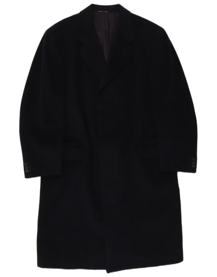 Canali Abrigo para hombre IT 54 2XL Azul marino Lana Clásico